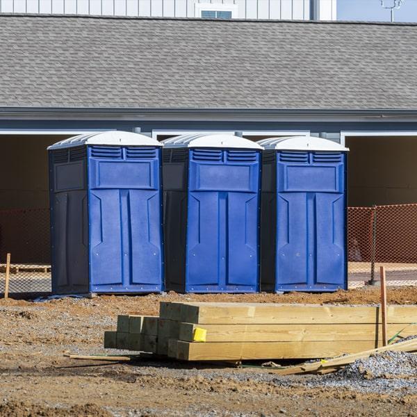 it is recommended to have one portable toilet for every ten workers on a construction site